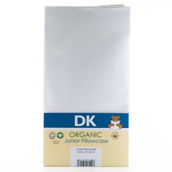 100% Organic Cotton Pillowcase. Approx. 37 x 58cm