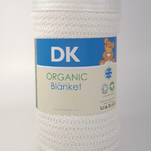 Alternative view of DK Organic (GOTS) Cellular Blanket, COT size - 120x100cm